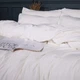 Простирадло на резинці MirSon Велюр Winter Frost 28-0001 White Velvet 90х190 (2200003990607) - зображення 6