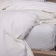 Простынь на резинке MirSon Велюр Winter Frost 28-0001 White Velvet 150х190 (2200003991000) - изображение 2