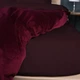 Простынь на резинке MirSon Велюр Winter Frost 28-0002 Excalibur Velvet 180х190 (2200003993189) - изображение 2