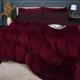 Простынь на резинке MirSon Велюр Winter Frost 28-0002 Excalibur Velvet 180х190 (2200003993189) - изображение 3