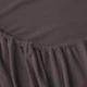 Простынь на резинке MirSon Велюр Winter Frost 28-0005 Ashen Velvet 90х190 (2200003998580) - изображение 1