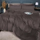 Простынь на резинке MirSon Велюр Winter Frost 28-0005 Ashen Velvet 90х190 (2200003998580) - изображение 3