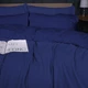 Простынь на резинке MirSon Велюр Winter Frost 28-0006 Navy blue Velvet 160х200 (2200003999907) - изображение 6
