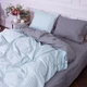 Пододеяльник MirSon 110х140 Satin Stripe 30-0013 + 30-0010 Windly (2200005259801) - изображение 6