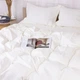 Комплект постельного белья MirSon Poplin Line 002 Milky White 220 x 240 см (2200006277828) - изображение 2