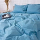 Простынь MirSon Poplin Line 067 Green Wave 180х220 см (2200006279488) - изображение 9