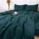 Комплект постельного белья MirSon Poplin Line 091 Emerald 175 x 210 см (2200006279549) - изображение 4