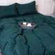 Комплект постельного белья MirSon Poplin Line 091 Emerald 175 x 210 см (2200006279549) - изображение 11
