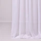 Ткань тюль однотонный рогожка Lilin, 300 см, 56 гр/м2 V-be020 white 5166864 - изображение 1