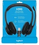 Гарнитура накладная - наушники с коннектором USB - Logitech H340 Headset USB (981-000475) черная - изображение 3