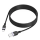 Кабель синхронизации Hoco X109 Silicone 2.4A USB to Lightning 2m Black (35924_3605829) - изображение 1