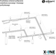 Трековий світильник DPM X-Line GU10 Золотий (STR-GU10-G) - зображення 9