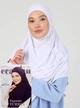 Хіджаб Готовий Цільний Tesettur Turban Ecardin St406 One Size Білий - изображение 2