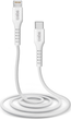 Kabel SBS USB Type-C - Lightning 1 m White (TECABLELIGTC1W) - obraz 1