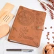 Кулинарная книга для записи рецептов, 100 листов рецептурных, Whisky Crazy Horse, Malina Leather - изображение 1