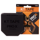 Кінезіо тейп нарізаний для спрямованого знеболювання KT TAPE PRO X Kinesio tape XSTRIP 15шт чорний - зображення 2