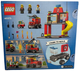 Zestaw klockow LEGO City Remiza strazacka i woz strazacki 153 elementy (60375) (955555909176289) - Outlet - obraz 3