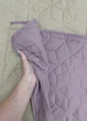 Покрывало двустороннее Decorator Microfiber куб 215x240 см сиреневый с бежевым (85-143) - изображение 2