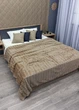 Плед-покрывало 200х230 см (+-5см) Soft Night Темно-бежевый (87-135) - изображение 4