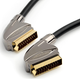 Видео компонентный кабель RGB SCART штекер/ SCART штекер ∅9.9 мм 1 м.п. 1T-VC26-01 - изображение 8