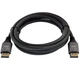 Кабель цифровой DisplayPort DP2DP1.4-MM-05 DP167 версия 1.4 штекер / штекер ∅6 мм (5 м) 32.4 Гбит/с 144 Мгц цвет графит в оплетке I-Taki - изображение 2