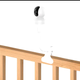 Видеоняня Baby Monitor SM-650 + прищепка-держатель камеры, 5-дюймовый ЖК-монитор, поворотный дисплей, датчик звука, ночное виденье, беспроводная, поворотная радионяня, измерение температуры - изображение 4