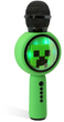 Микрофон для караоке OTL PopSing LED Minecraft зеленый (5055371629737) - зображення 4