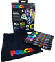 Zestaw pisaków Uni Posca Pouch PC-5M 8 szt (3701614900683) - obraz 2