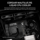 Система водяного охолодження Corsair Nautilus 240 RS Black (CW-9060088-WW) - зображення 10