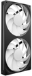 Chłodzenie powietrzem do PC NZXT F280 RGB Core Fan (Single Frame) Black (RF-U28HF-B1) - obraz 3