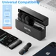 Петличный микрофон (4 штуки) BOYA BY-V4U (USB Type-C для iPhone и Android) c зарядным кейсом, беспроводной (50010) - изображение 3