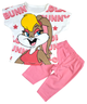 Комплект для девочки футболка и лосины принт Lola Bunny 92 розовый - изображение 1