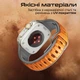Ремешок Promate SiliBand-DC для Apple Watch 42/44/45/49 мм Orange (siliband-dc.orange) - изображение 3