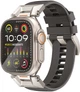 Ремінець Promate SilicaBand-Pro для Apple Watch 42/44/45/49 мм Black (silicaband-pro.black) - зображення 1