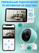 Видеоняня с двухсторонней связью Baby Monitor с 5 дюймовым HD экраном поворотная радионяня с портативным дисплеем и управление со смартфоном датчиком звука, движения, ночное видение - изображение 4