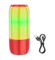 Акустика Hoco DS29 Colorful light BT speaker, BT5.0, AUX, FM, TF, USB, 10W, 1200mAh, 5h, red - изображение 5