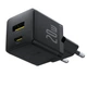 МЗП Baseus Palm Fast Charger Type-C+USB 20W black - зображення 3