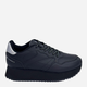 Sneakersy damskie na wysokiej platformie Lumberjack Linette SW72711-002S01CB003 36 23.5 cm Czarne (8050990671539) - obraz 1