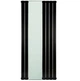 Дизайнерский радиатор отопления Betatherm Mirror 10/1800/750 вертикальный черный матовый - изображение 5