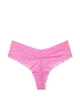 Трусики стринги Victoria's Secret (193223227909) No Show Fuchsia Pink S розовые - изображение 3