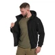 Куртка флісова Sturm Mil-Tec Cold Weather Fleece Jacket Gen.II with Hood Black XL (10856302) - изображение 5