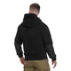 Куртка флісова Sturm Mil-Tec Cold Weather Fleece Jacket Gen.II with Hood Black 3XL (10856302) - изображение 3