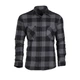 Рубашка фланелевая Sturm Mil-Tec Flannel Shirt Light 3XL Black/Titan Gray - изображение 1