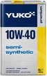 Масло 10W-40 "Yuko" Semisynthetic SN/CF метал. канистра 4л - изображение 1