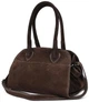 Жіноча замшева сумка-тоут Firenze італійський тout-bag шоколадна замша 51204 - зображення 1