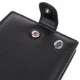 Мужской кожаный кошелек ST Leather черный большой бумажник горизонтальный с отделением для монет и карт 51550 - изображение 5