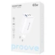 Сетевое зарядное устройство Proove Pocket GaN 65W USB/2хType-C белый (WCPG65121202) - изображение 2