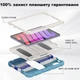 Чехол ARM Pro Apple iPad mini 7 (2024) противоударный с подставкой Blue/White - изображение 6