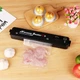 Вакууматор Vacuum Sealer вакуумный упаковщик для еды, бытовой вакууматор черный - изображение 2
