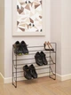 Этажерка для обуви Fabrika Home Art Neo 73х20х74 см Черный (FK1079B) - изображение 6
